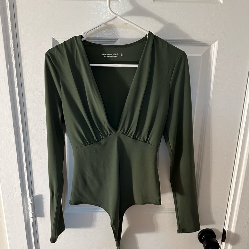 Deep V bodysuit